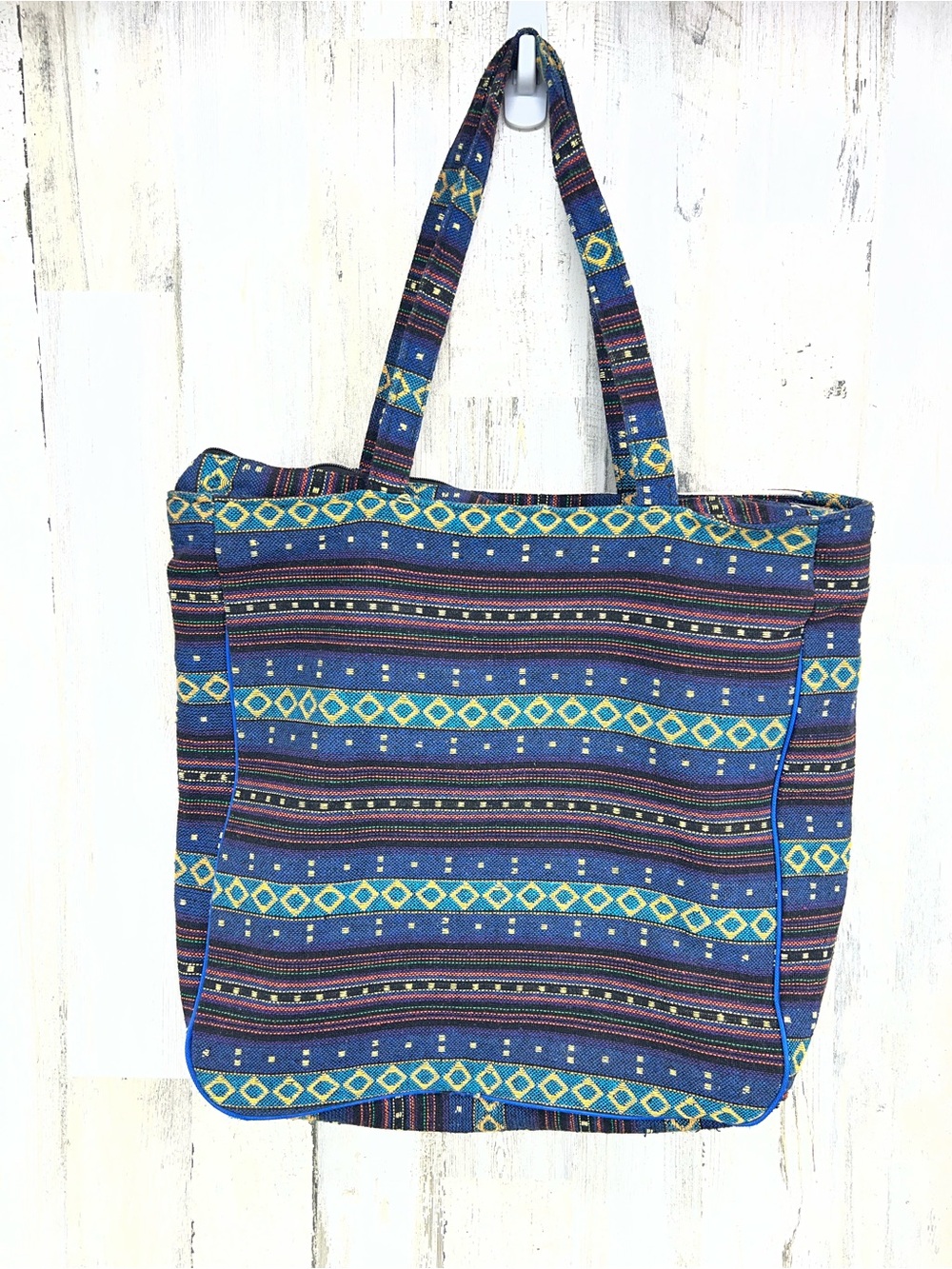 Kashmiri Style Tree of Life Embroidered Tapestry Tote Bag - Picture 5 of 7